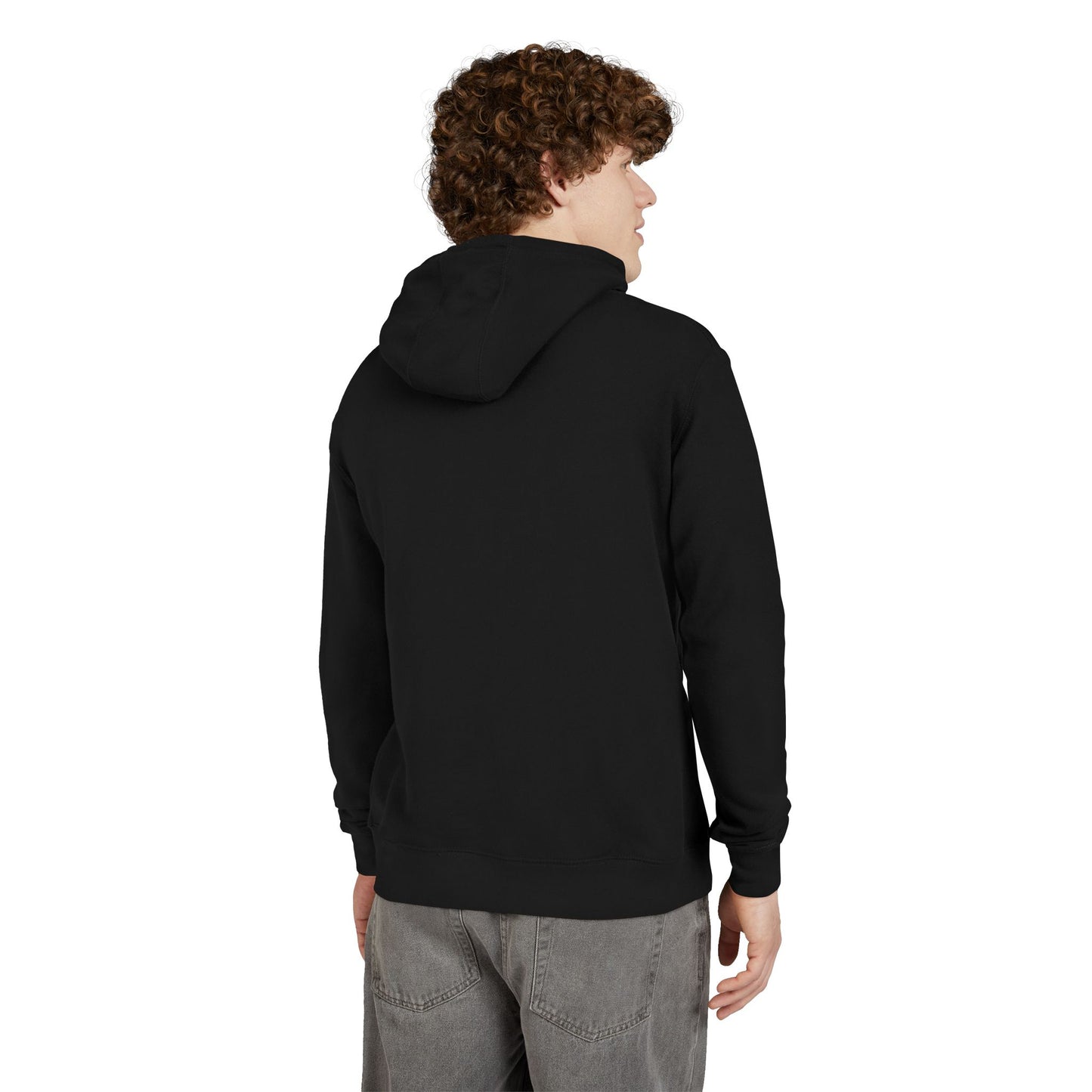 Minimalist Black Marble Hoodie - Tbilisi Streets