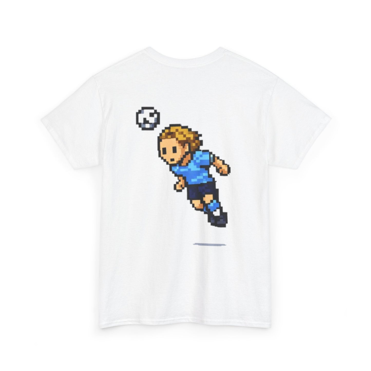 Uruguay Pixel Soccer Tee — Retro 8‑Bit Football Shirt