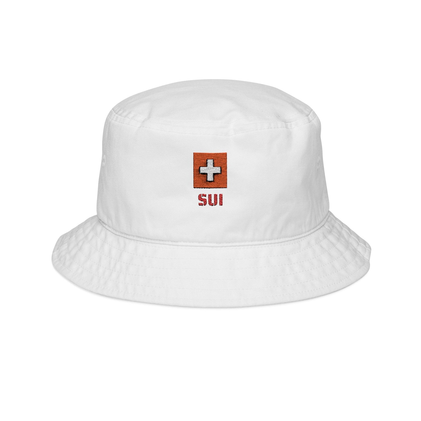 Swiss Bucket Hat — SUI Football Fan Hat