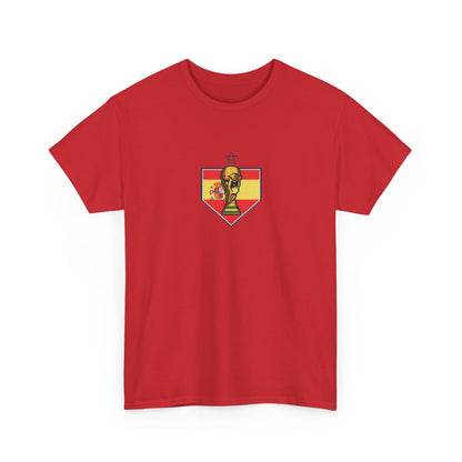 Spain Pixel Soccer Tee — Retro 8‑Bit Football Shirt