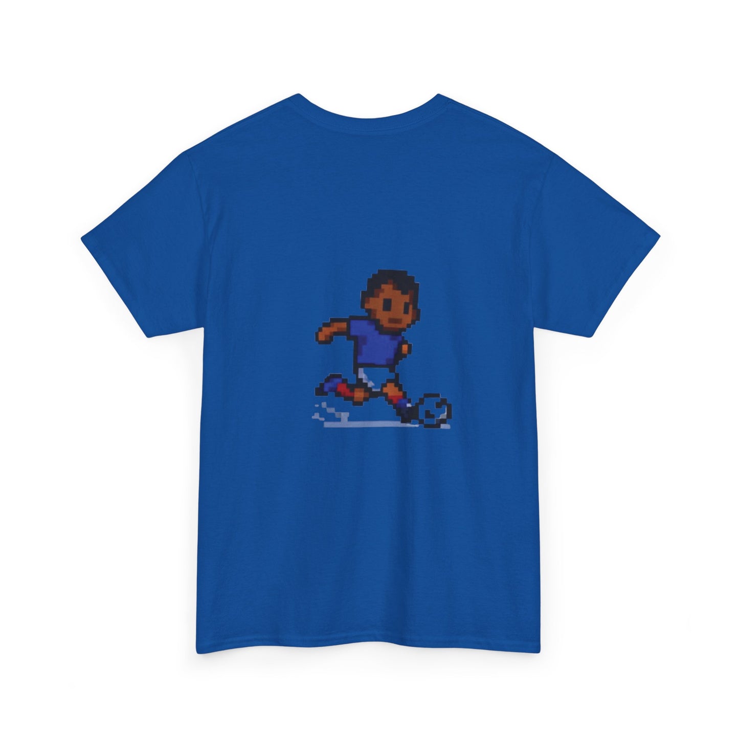 France Pixel Soccer Tee — Retro 8‑Bit Football Shirt