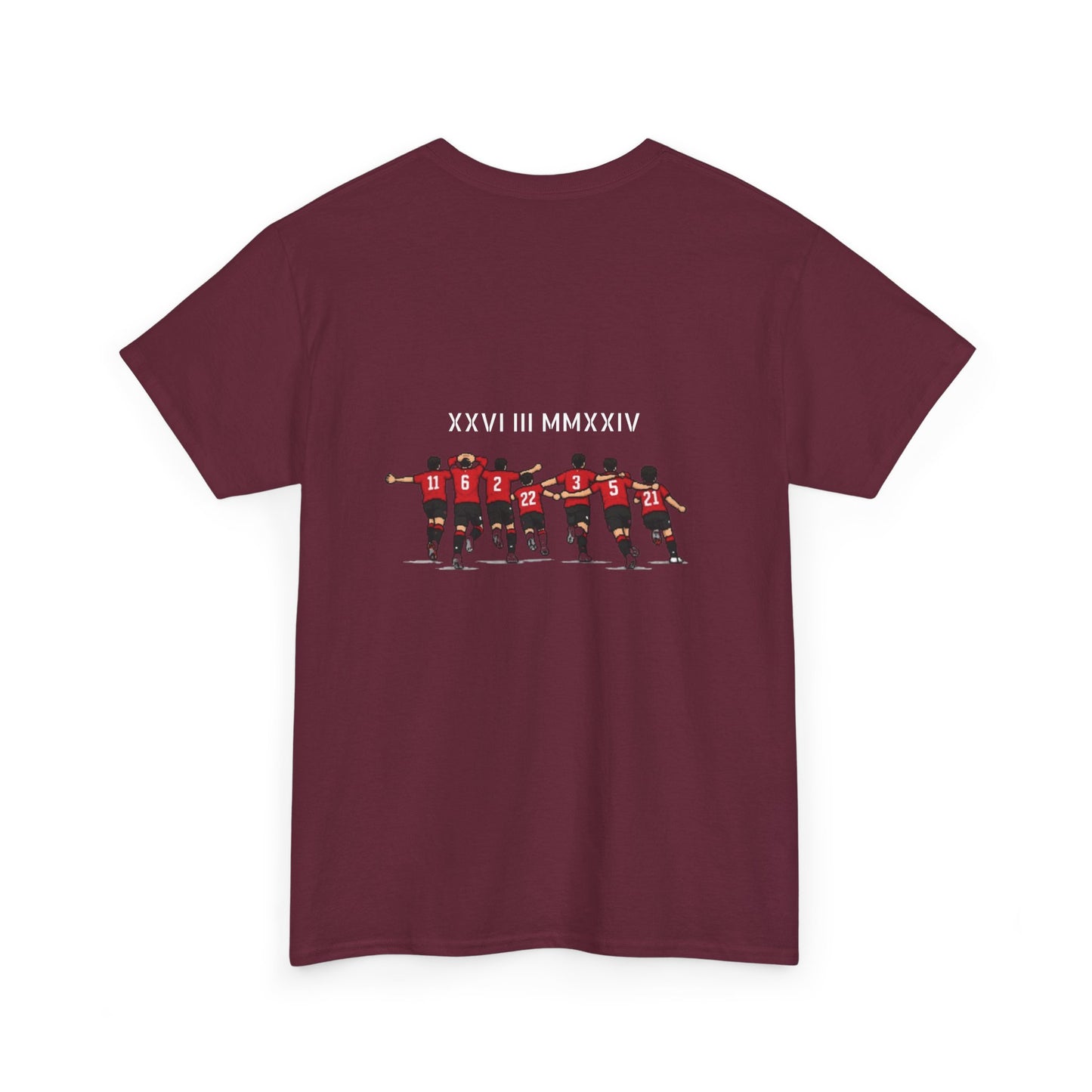 Georgia Pixel Soccer Tee — Retro 8‑Bit Football Shirt