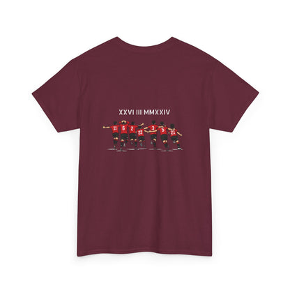 Georgia Pixel Soccer Tee — Retro 8‑Bit Football Shirt