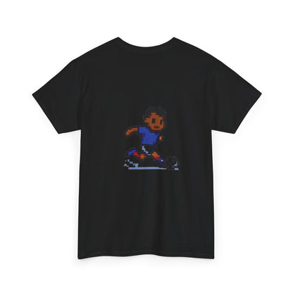 France Pixel Soccer Tee — Retro 8‑Bit Football Shirt