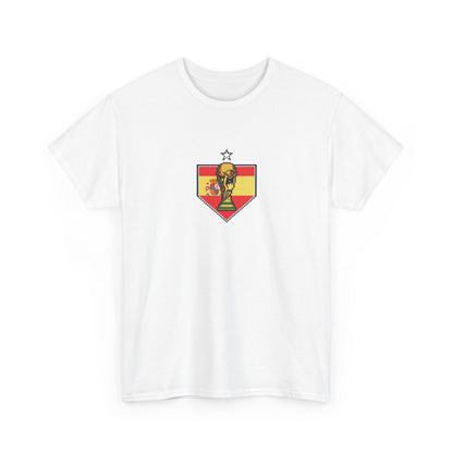 Spain Pixel Soccer Tee — Retro 8‑Bit Football Shirt