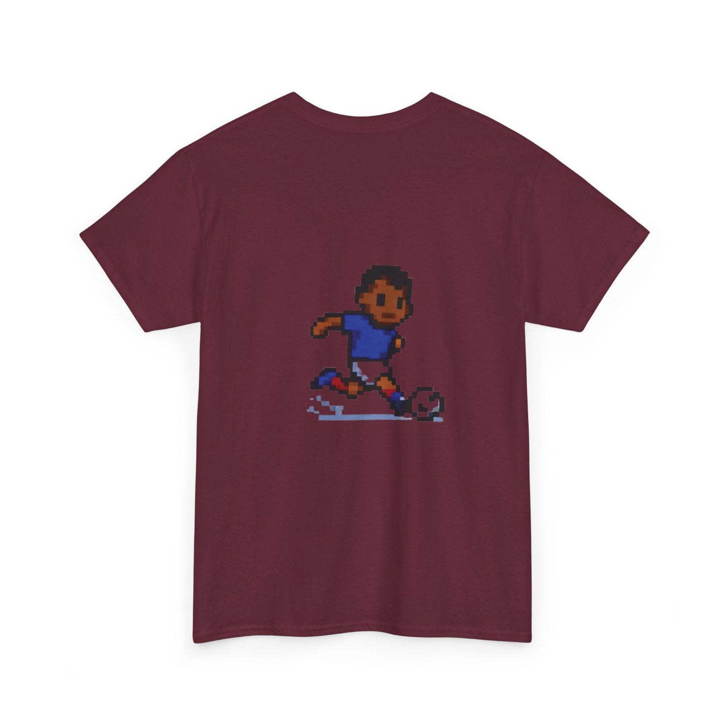 France Pixel Soccer Tee — Retro 8‑Bit Football Shirt