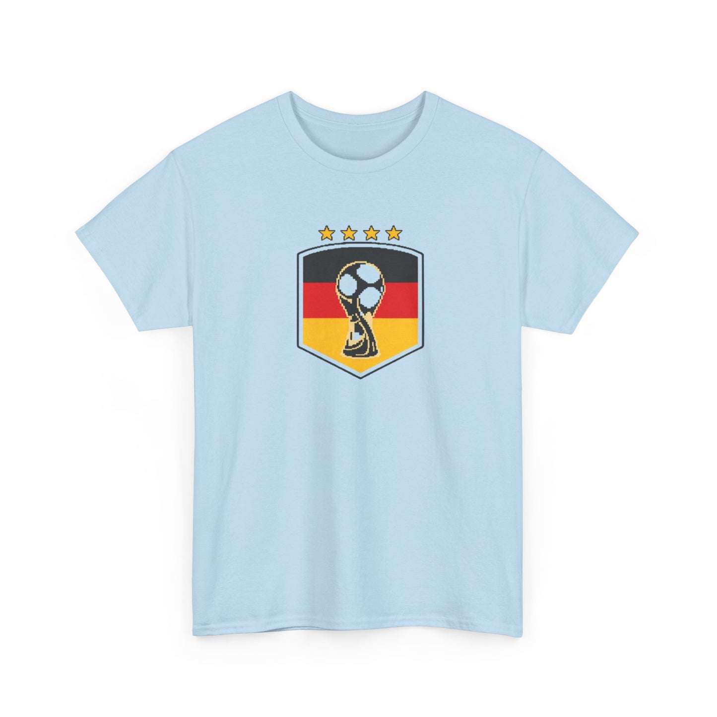 Germany Pixel Soccer Tee — Retro 8‑Bit Football Shirt