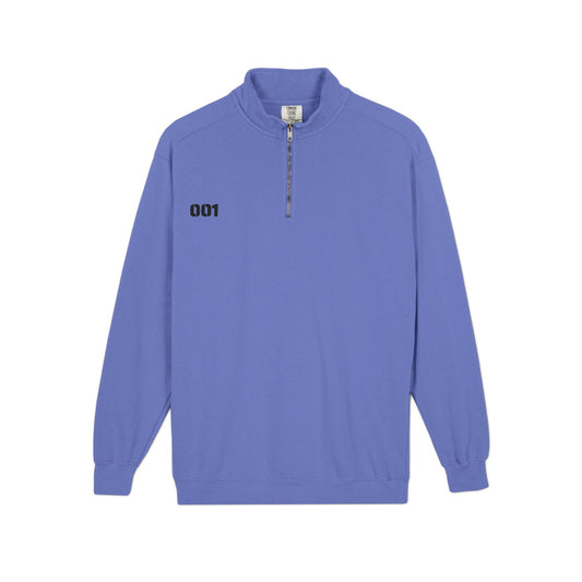 Archive XI Quarter‑Zip Sweatshirt — Drop 001