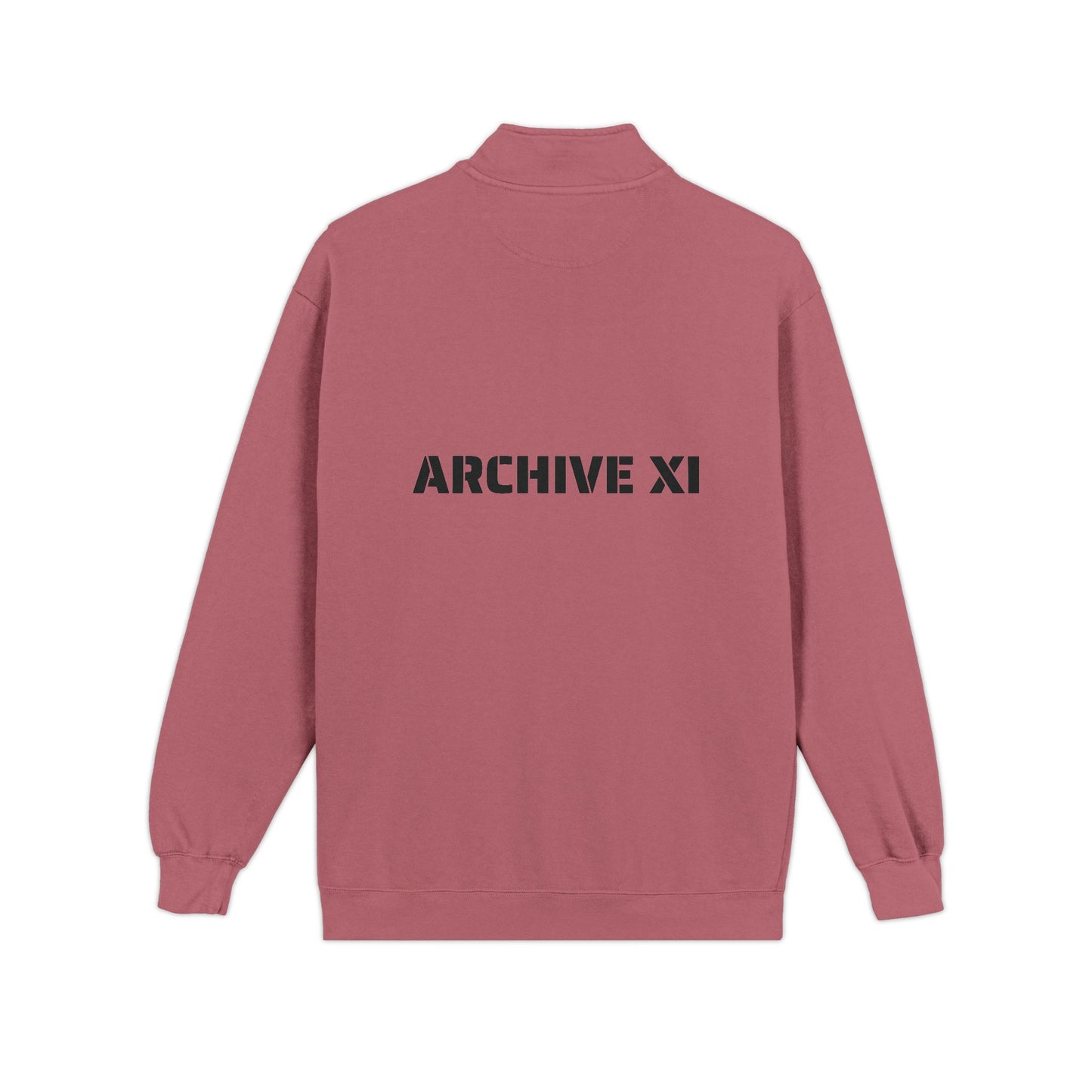 Archive XI Quarter‑Zip Sweatshirt — Drop 001