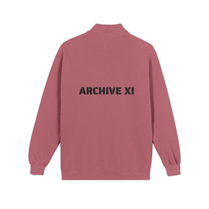 Archive XI Quarter‑Zip Sweatshirt — Drop 001