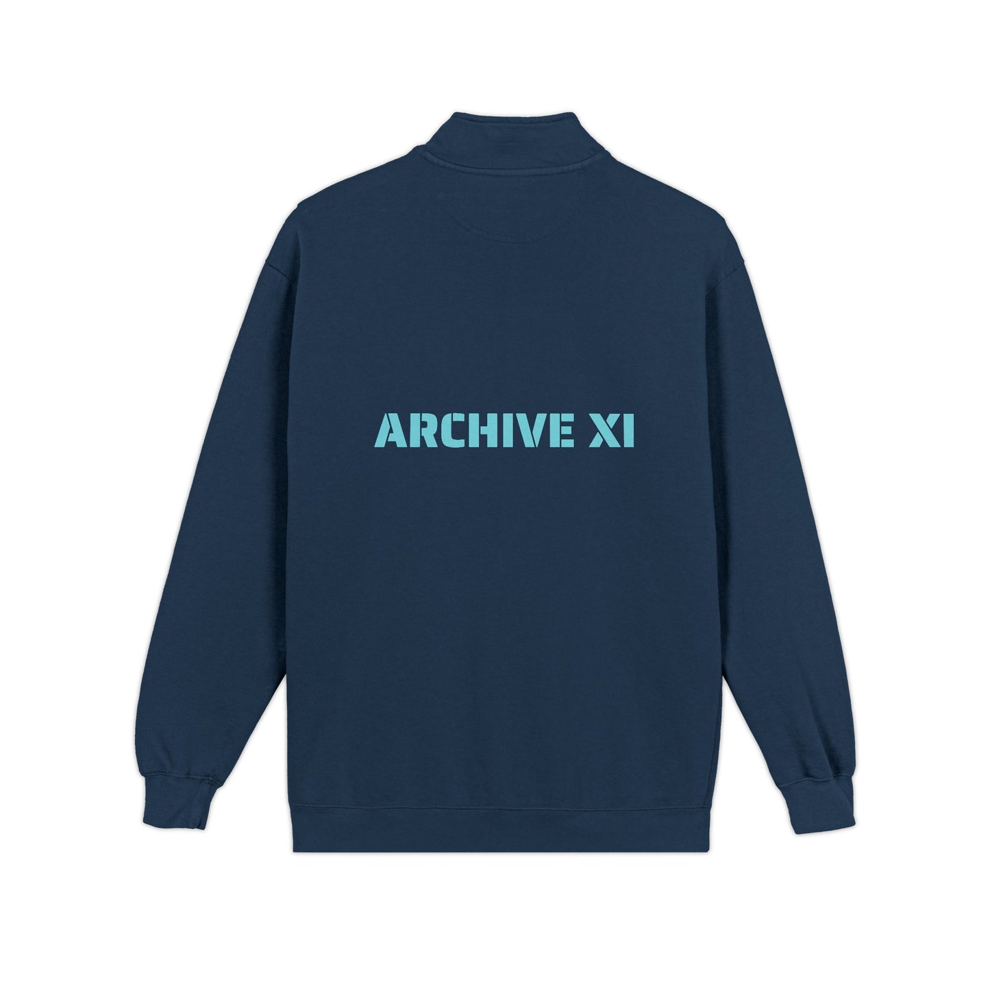 Archive XI Quarter‑Zip Sweatshirt — Drop 001