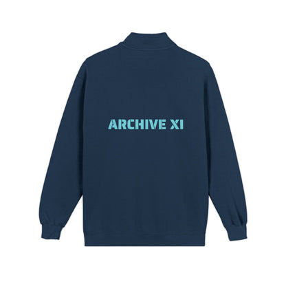 Archive XI Quarter‑Zip Sweatshirt — Drop 001