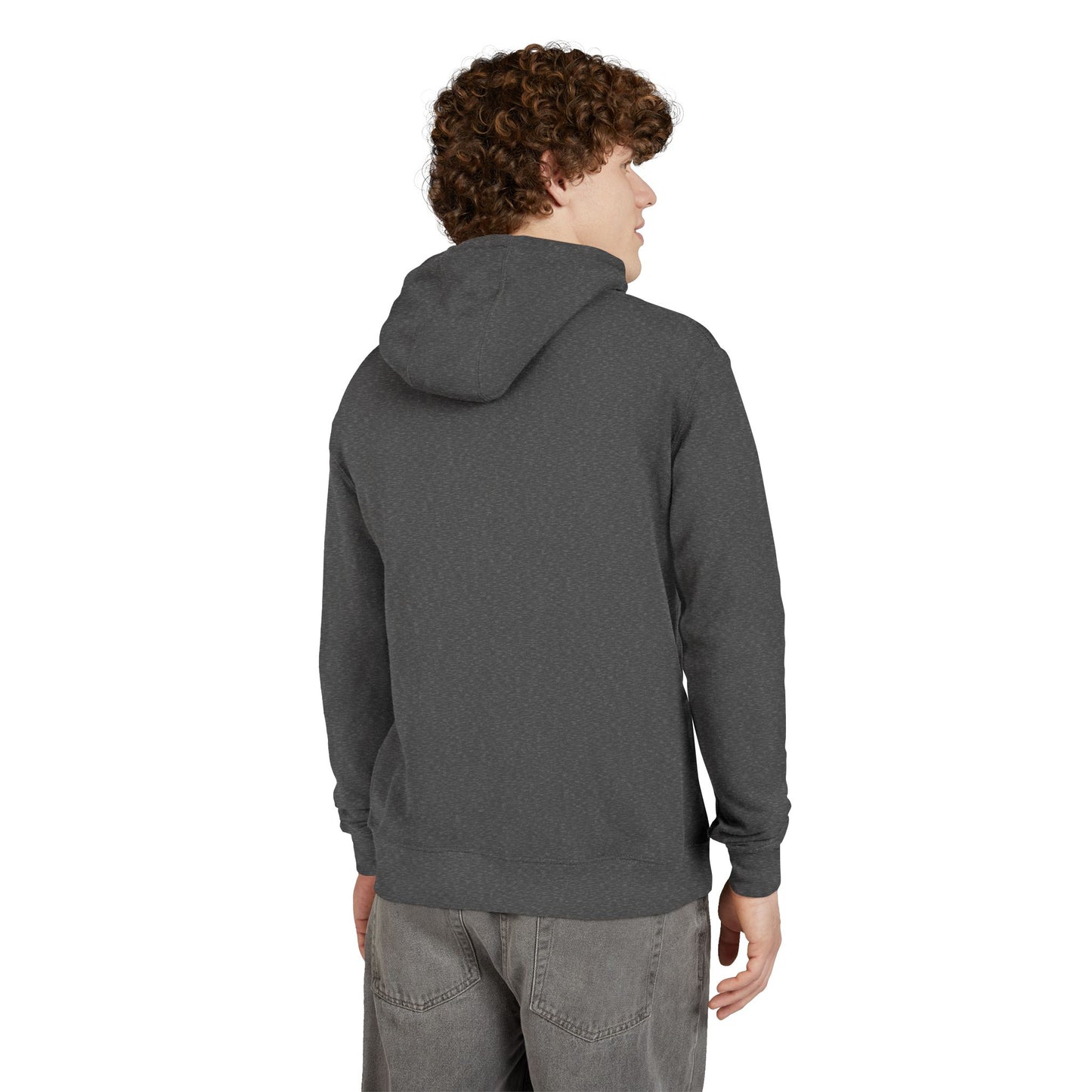 Minimalist Black Square Hoodie - Tbilisi Streets