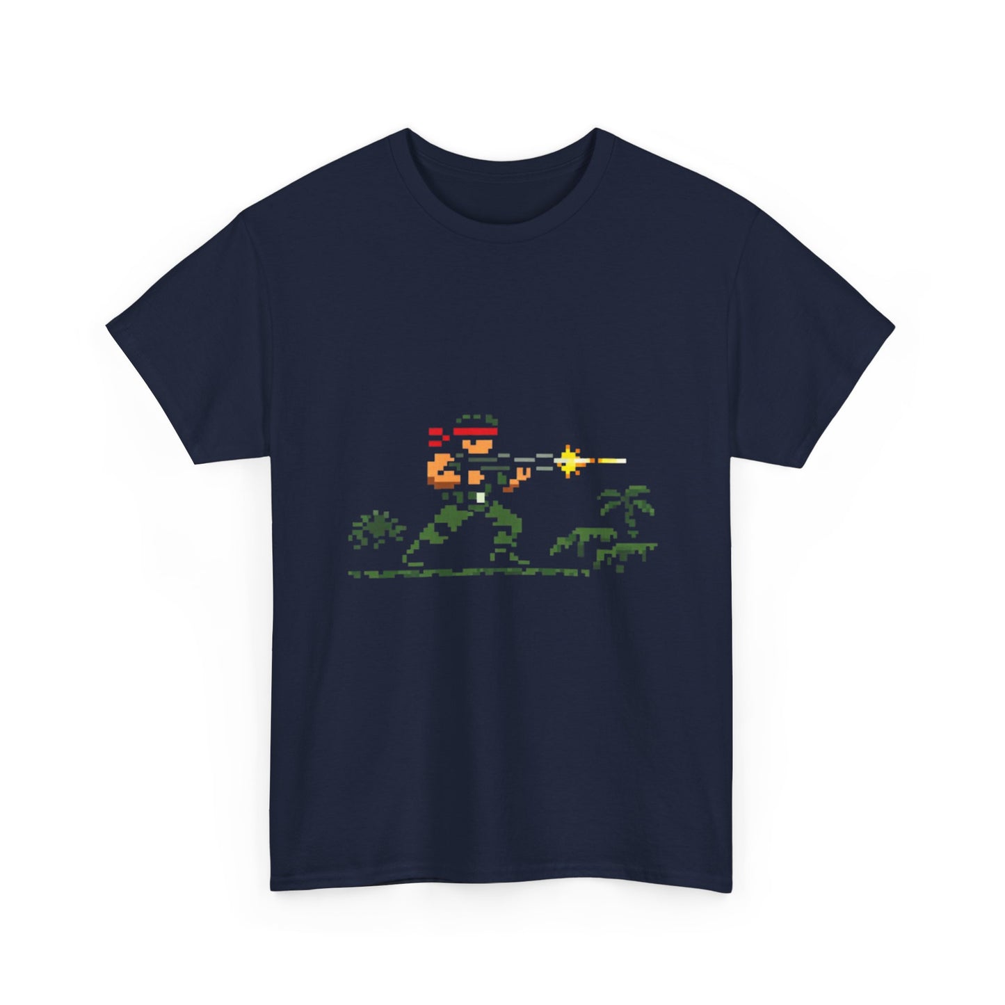 Pixel Soldier Tee — Retro 8‑Bit Action Video Game T‑Shirt