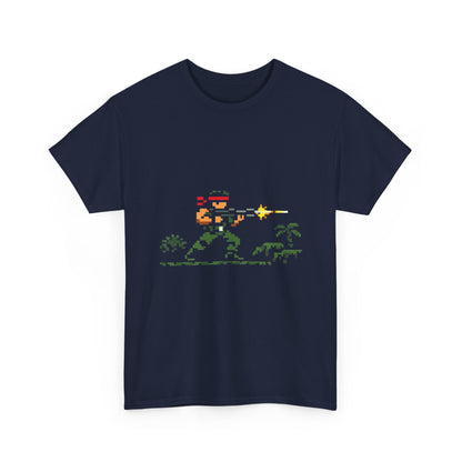 Pixel Soldier Tee — Retro 8‑Bit Action Video Game T‑Shirt