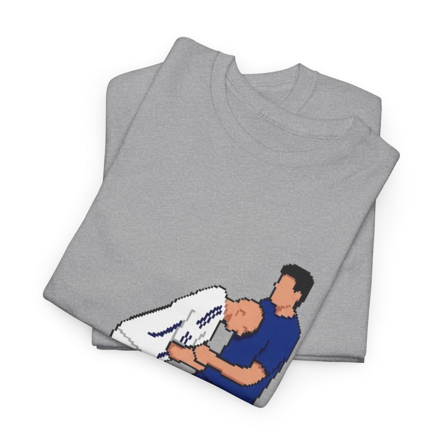 Football Players T-Shirt — Cartoon Football Headbutt Illustration