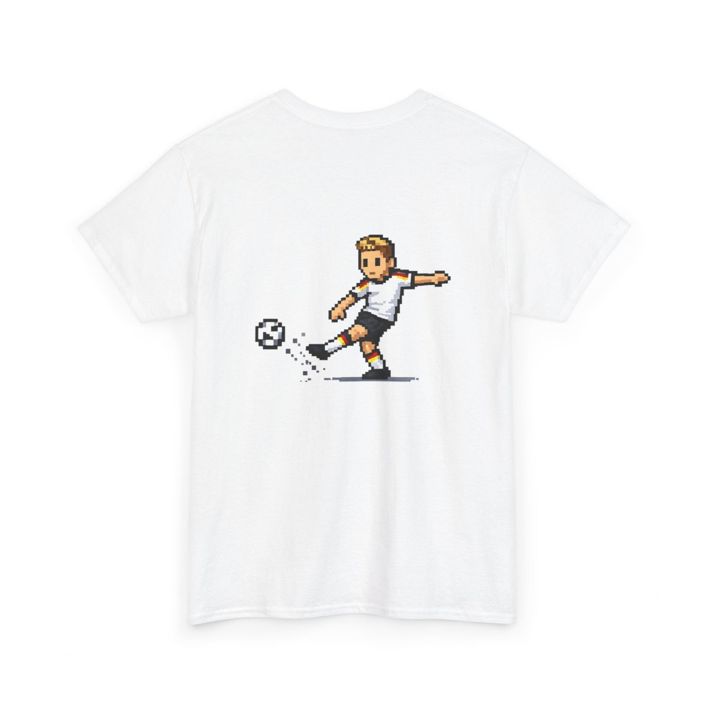 Germany Pixel Soccer Tee — Retro 8‑Bit Football Shirt