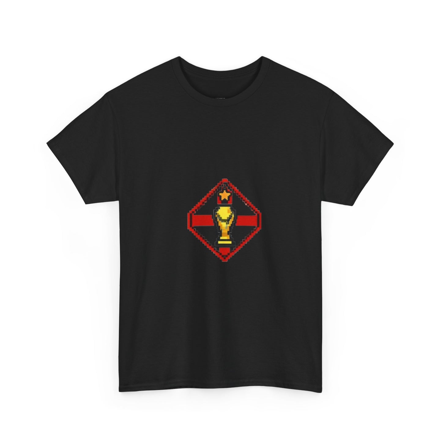 England Pixel Soccer Tee — Retro 8‑Bit Football Shirt