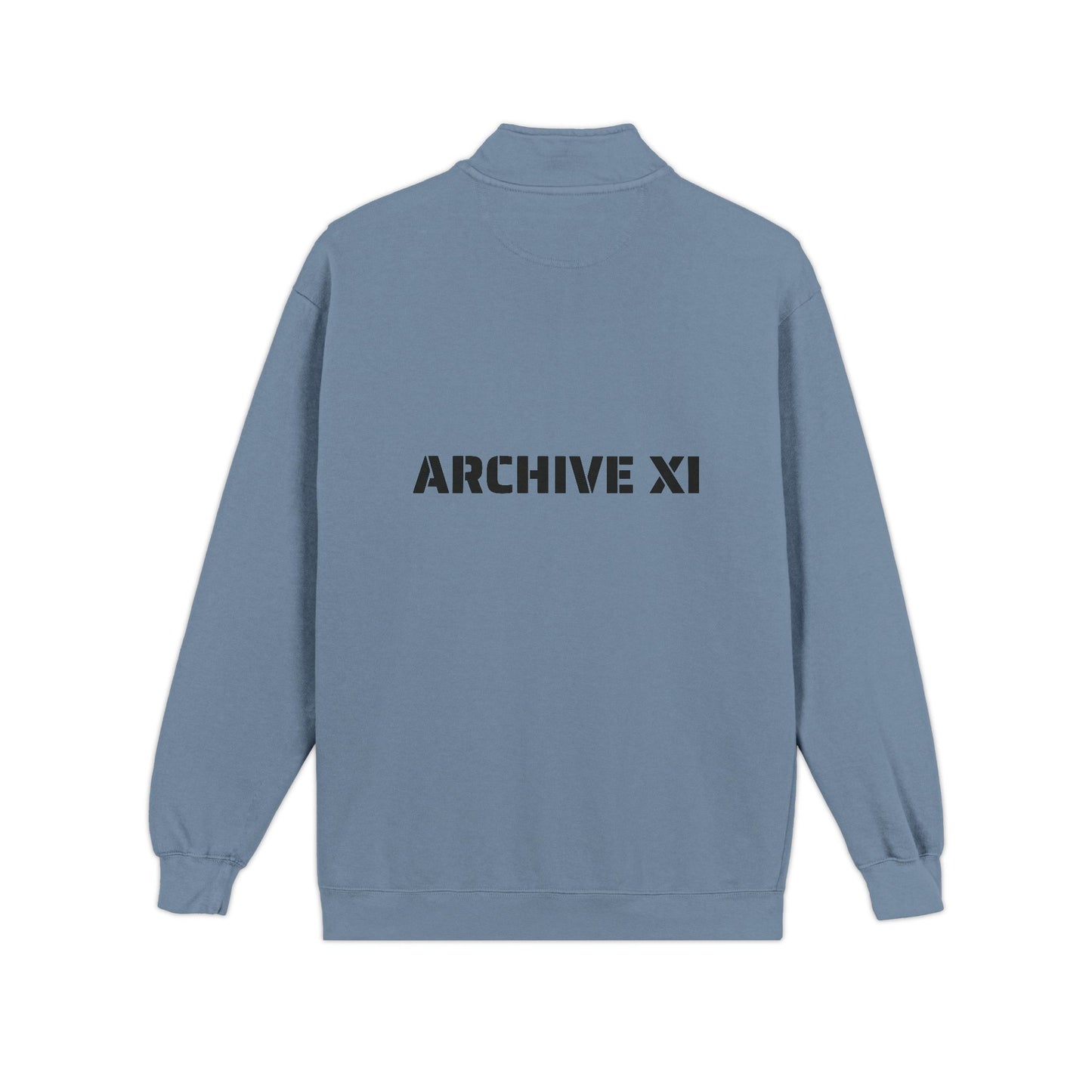 Archive XI Quarter‑Zip Sweatshirt — Drop 001