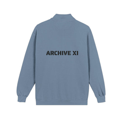 Archive XI Quarter‑Zip Sweatshirt — Drop 001