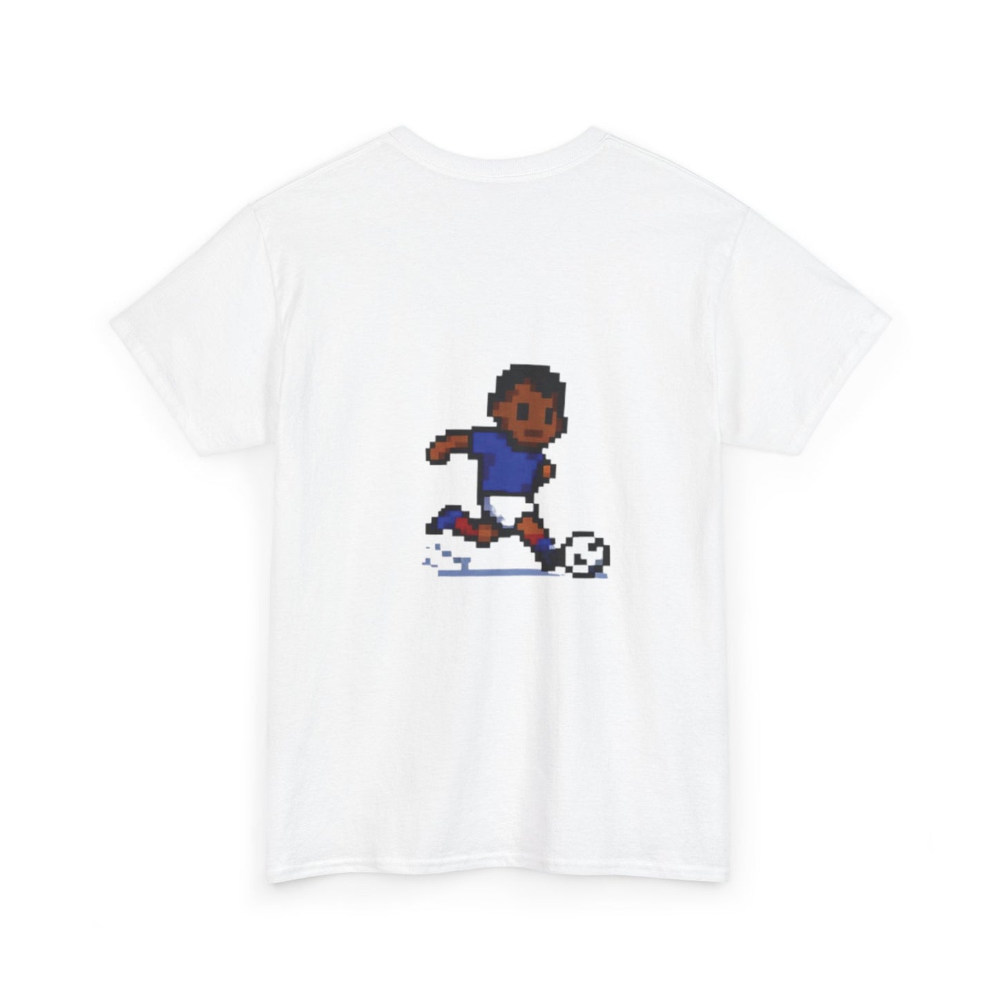 France Pixel Soccer Tee — Retro 8‑Bit Football Shirt