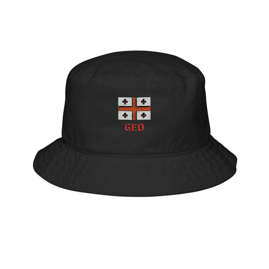 Geo Bucket Hat – Georgian Football Fan Hat