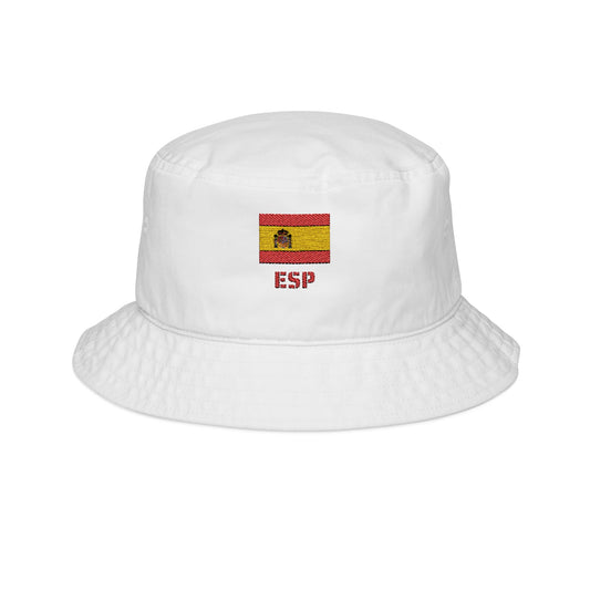Spain Bucket Hat - 'ESP' Football Fan Hat