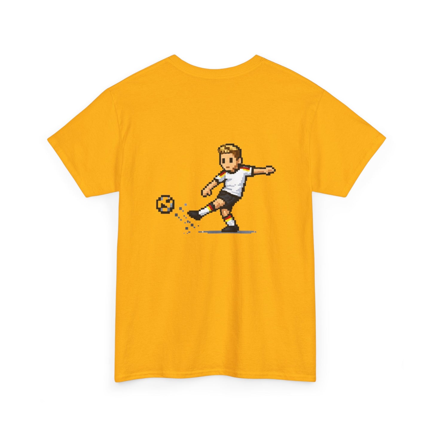 Germany Pixel Soccer Tee — Retro 8‑Bit Football Shirt