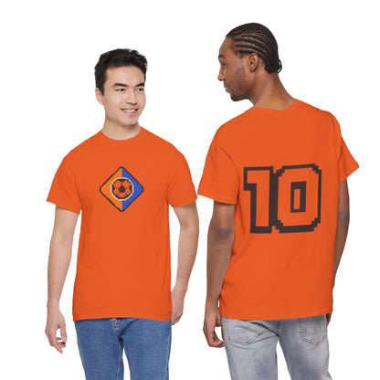 Netherlands Pixel Soccer Tee — Retro 8‑Bit Football Shirt