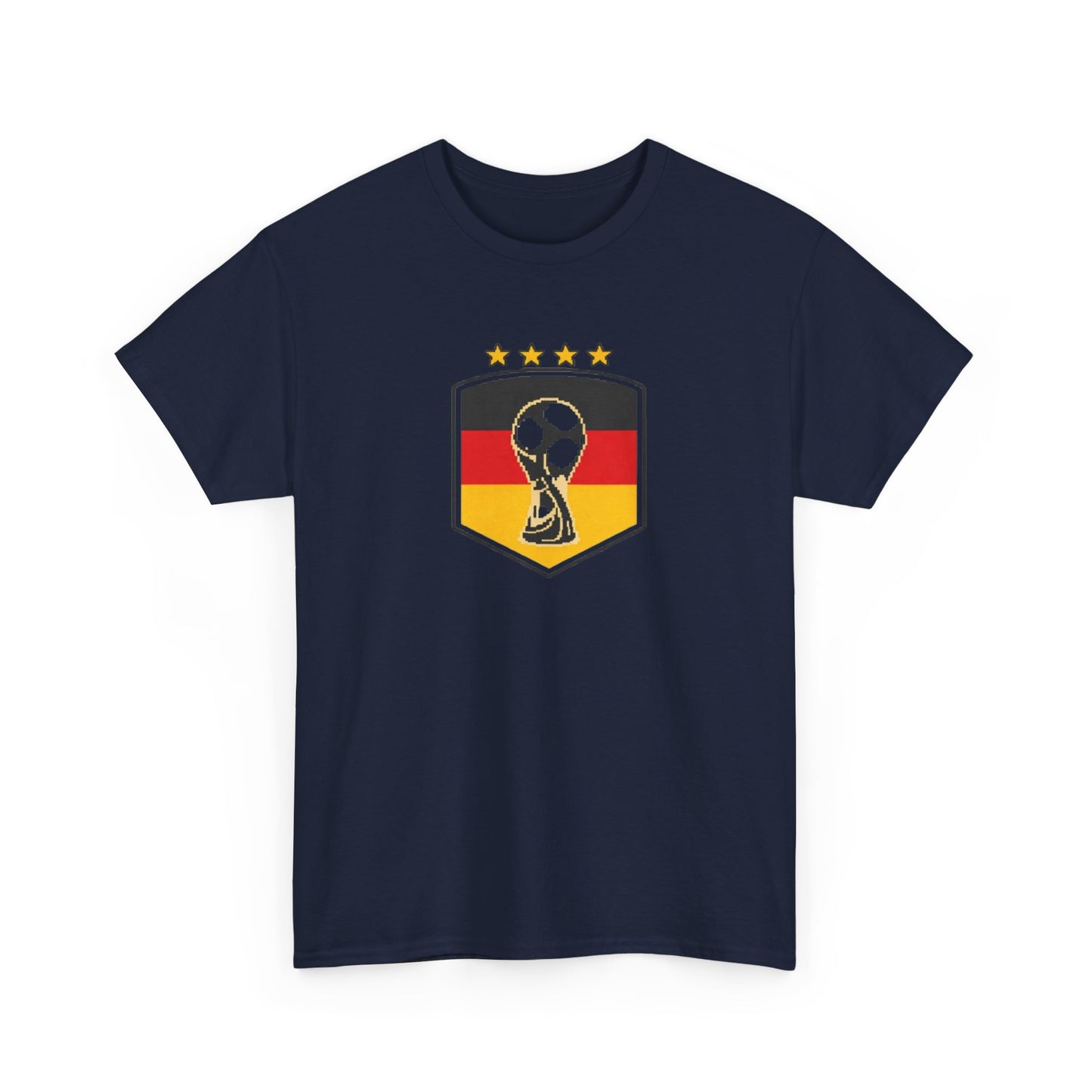Germany Pixel Soccer Tee — Retro 8‑Bit Football Shirt
