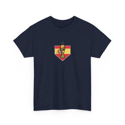 Spain Pixel Soccer Tee — Retro 8‑Bit Football Shirt