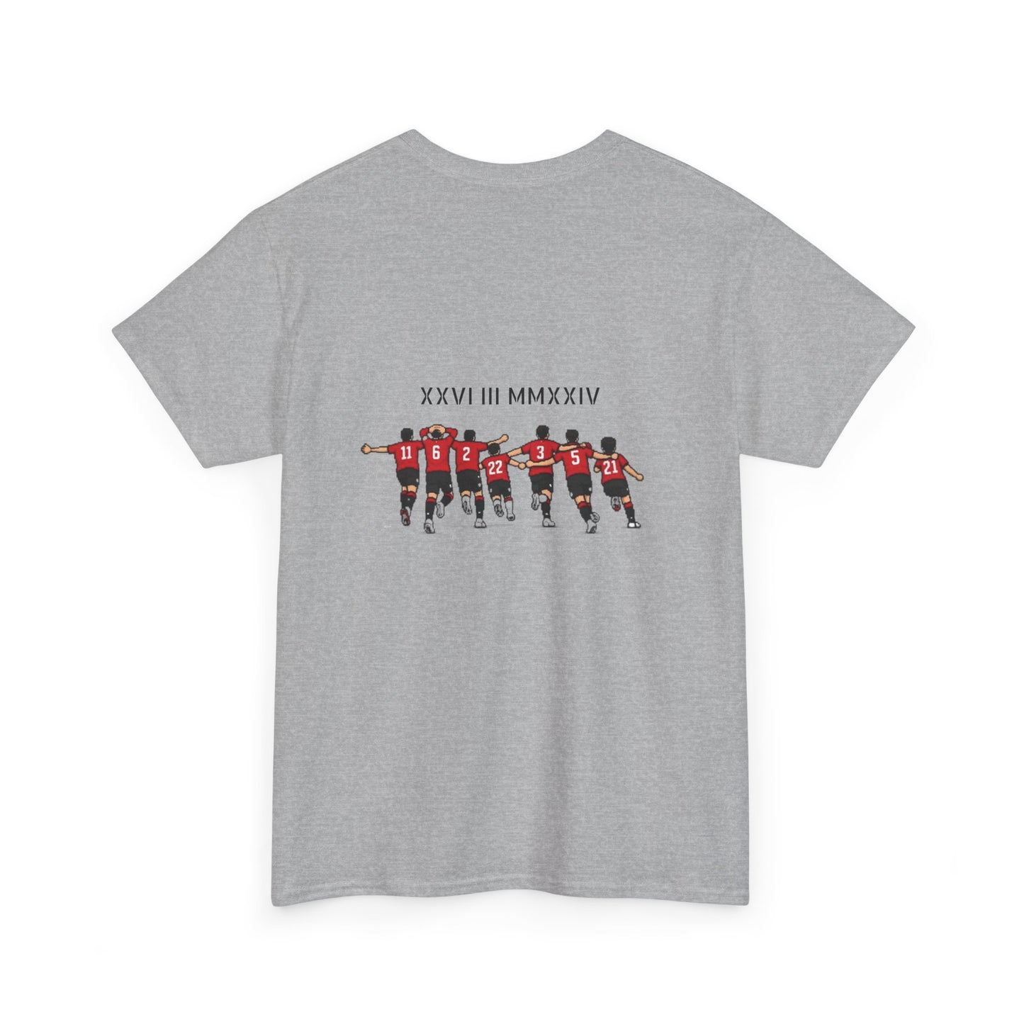 Georgia Pixel Soccer Tee — Retro 8‑Bit Football Shirt