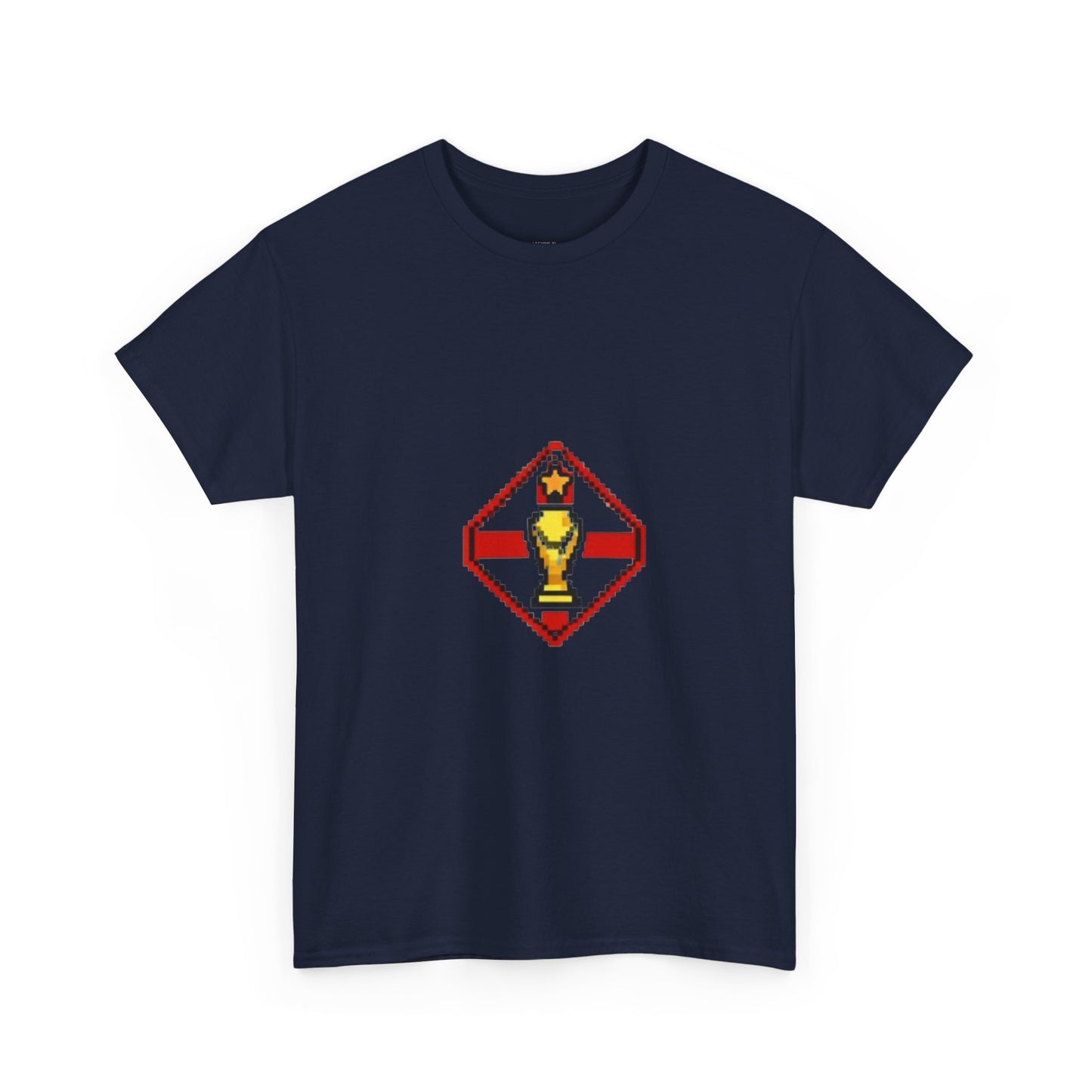 England Pixel Soccer Tee — Retro 8‑Bit Football Shirt