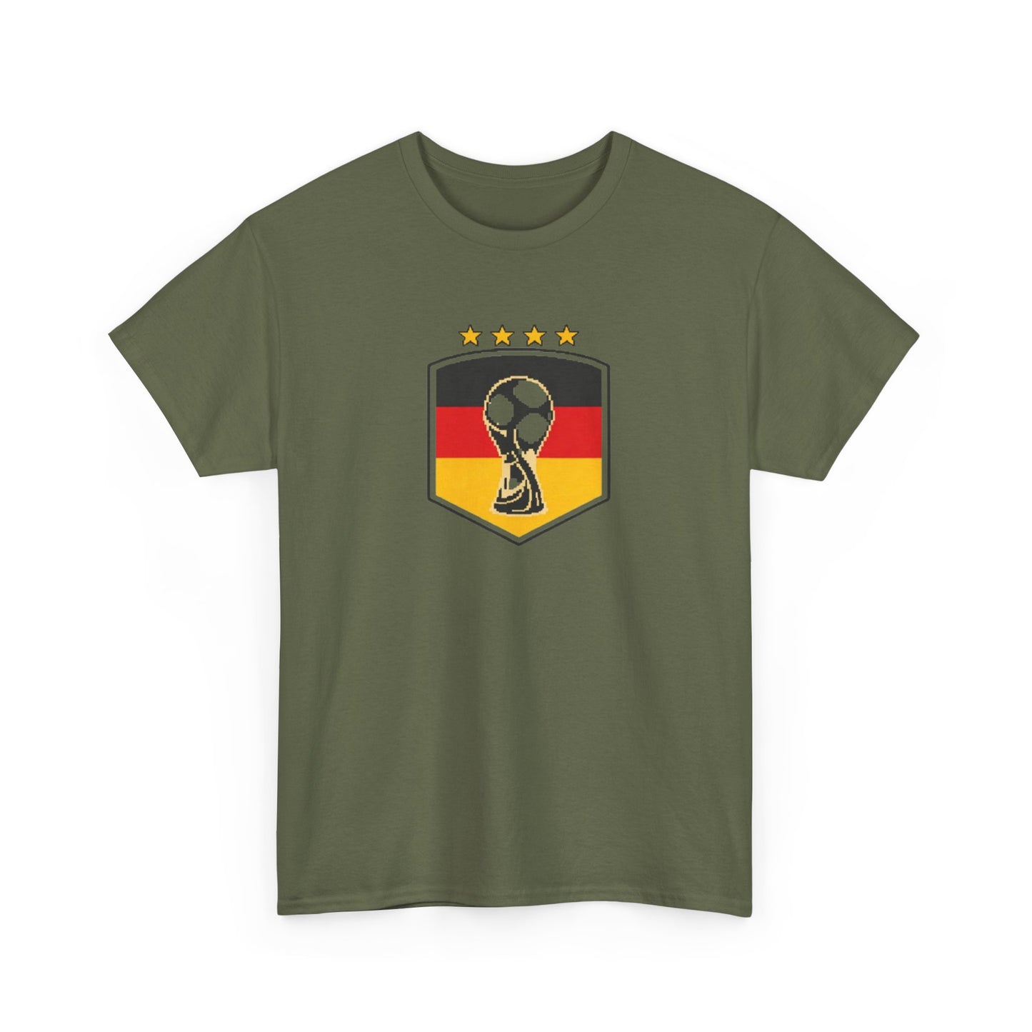 Germany Pixel Soccer Tee — Retro 8‑Bit Football Shirt