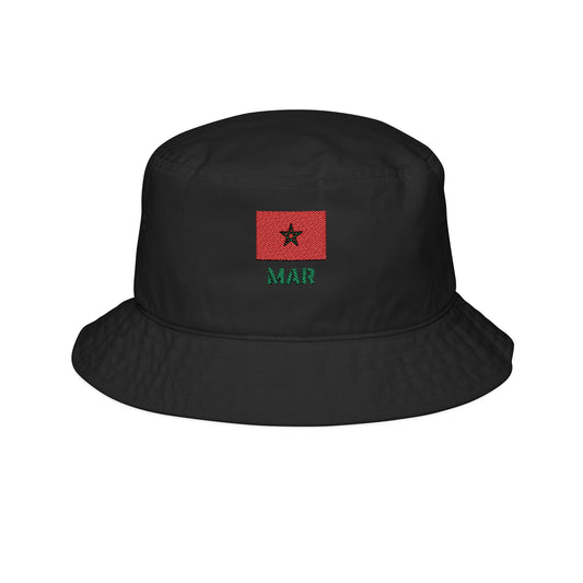 Morocco Bucket Hat — MAR Football Fan Hat