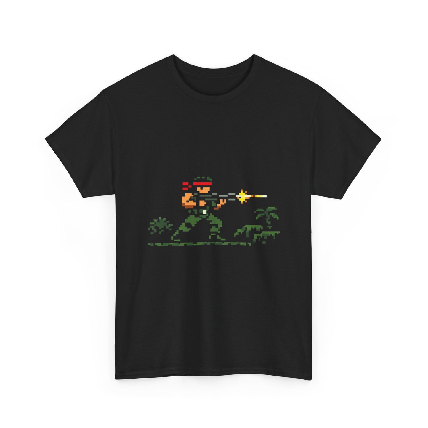 Pixel Soldier Tee — Retro 8‑Bit Action Video Game T‑Shirt