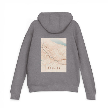 Tbilisi Marble Graphic Hoodie — Minimalist Aesthetic Pullover
