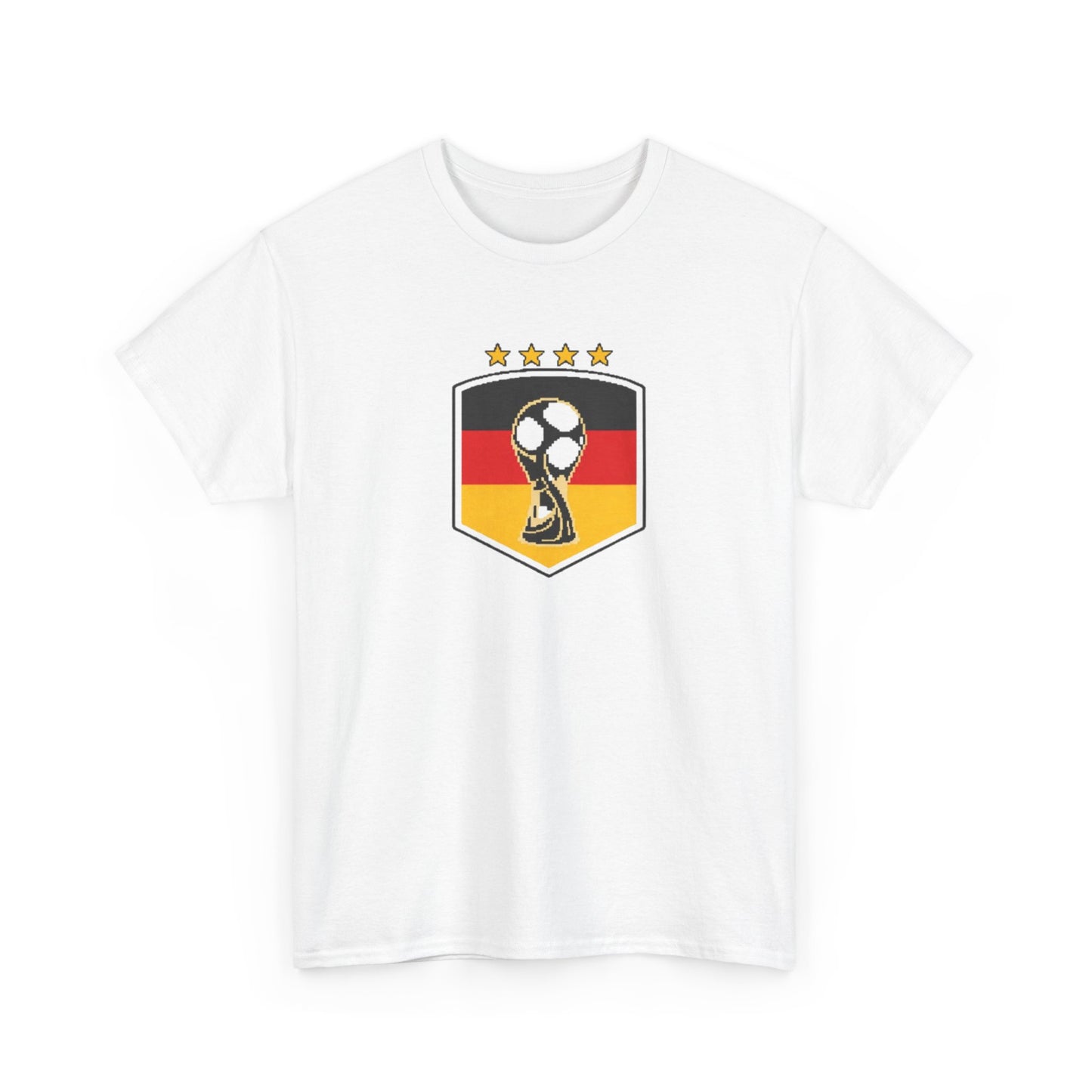 Germany Pixel Soccer Tee — Retro 8‑Bit Football Shirt