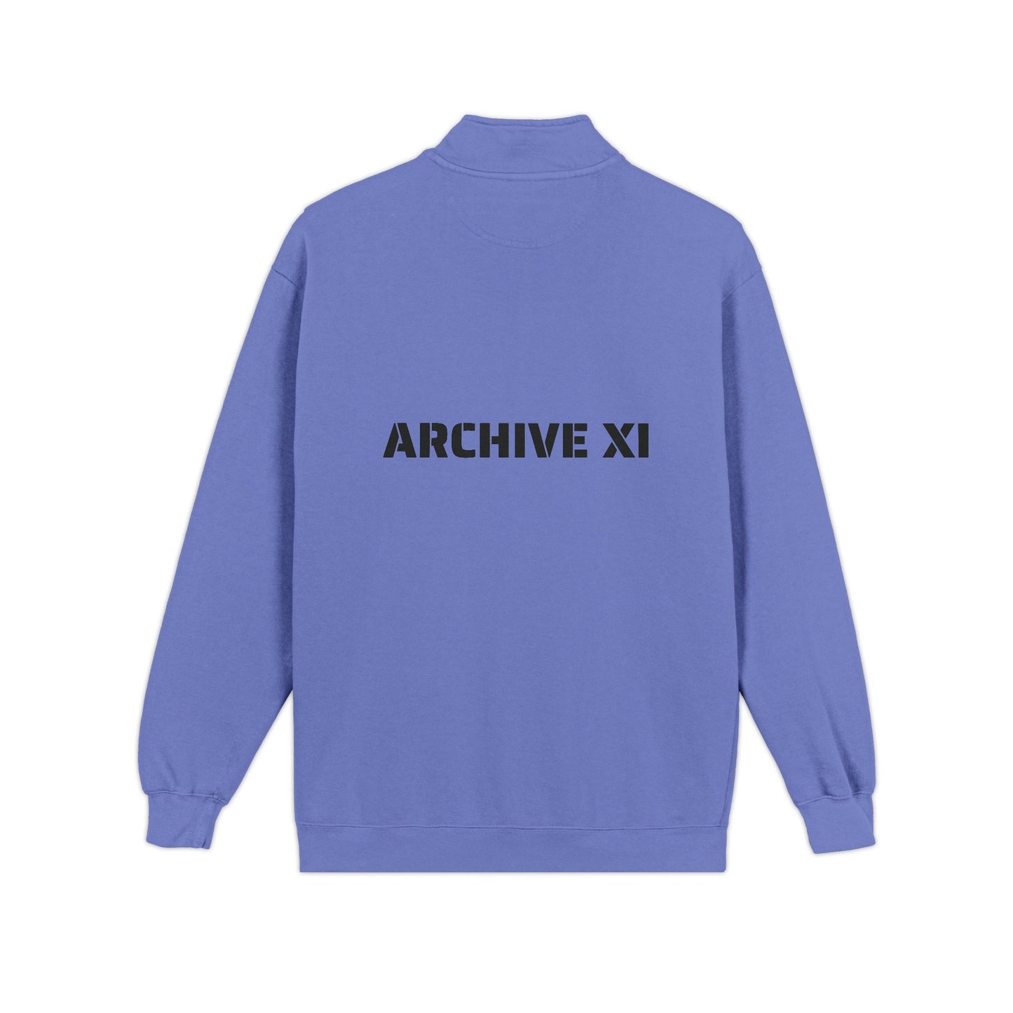 Archive XI Quarter‑Zip Sweatshirt — Drop 001