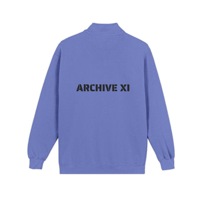 Archive XI Quarter‑Zip Sweatshirt — Drop 001