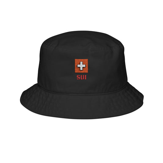 Swiss Bucket Hat — SUI Football Fan Hat